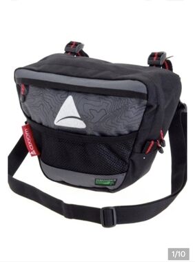New Axiom Bike Bag Cycling Gear Seymour Oceanweave P4 Bicycle Handlebar Bag NWT